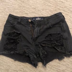 Hollister black shorts